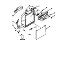 Kenmore 66515755791 frame and console diagram