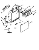 Frame and console