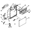 Frame and console