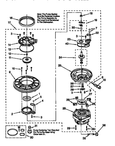 Pump and motor