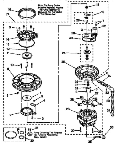 Pump and motor