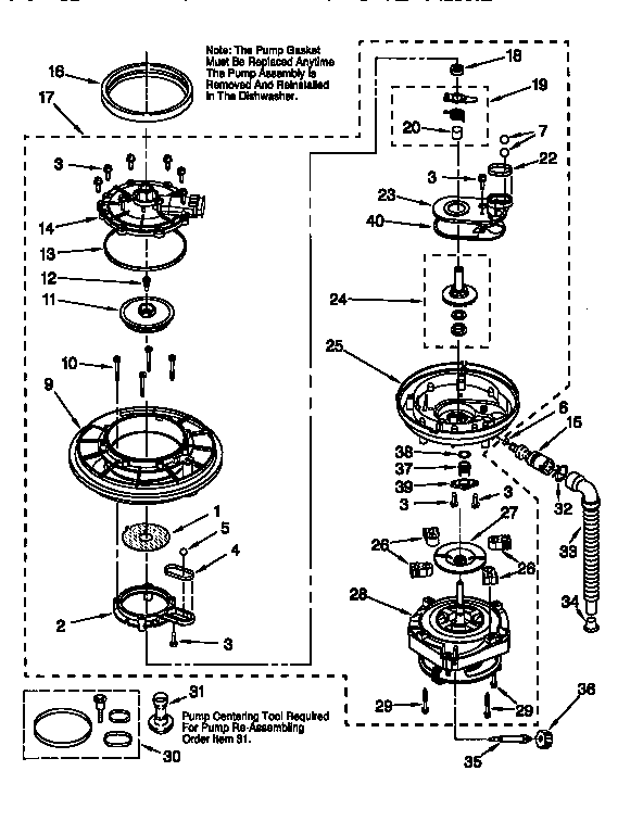 PUMP AND MOTOR