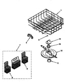 Lower dishrack