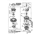 Kenmore 66515798791 pump and motor diagram
