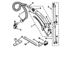 Kenmore 11627112790 hose and attachment diagram