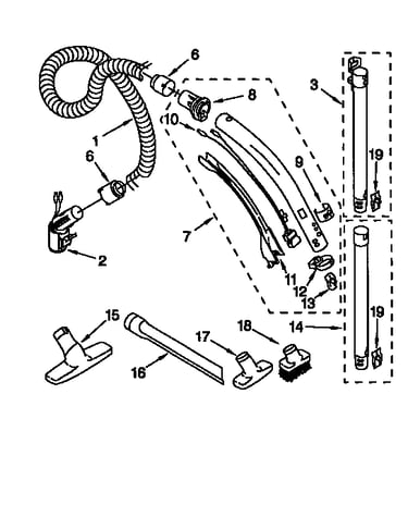 Hose and attachment