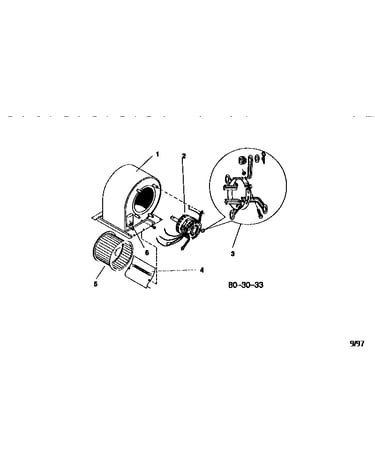 Replacement parts-blower