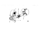 ICP PGMD48G1356 blower assembly diagram