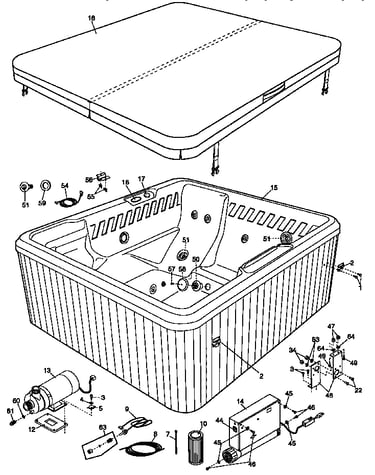 Spa unit