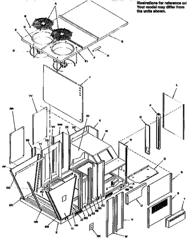 Non-functional replacement parts