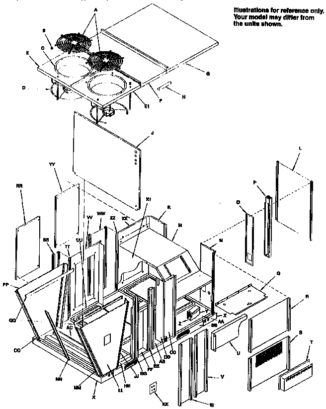 Non-functional parts