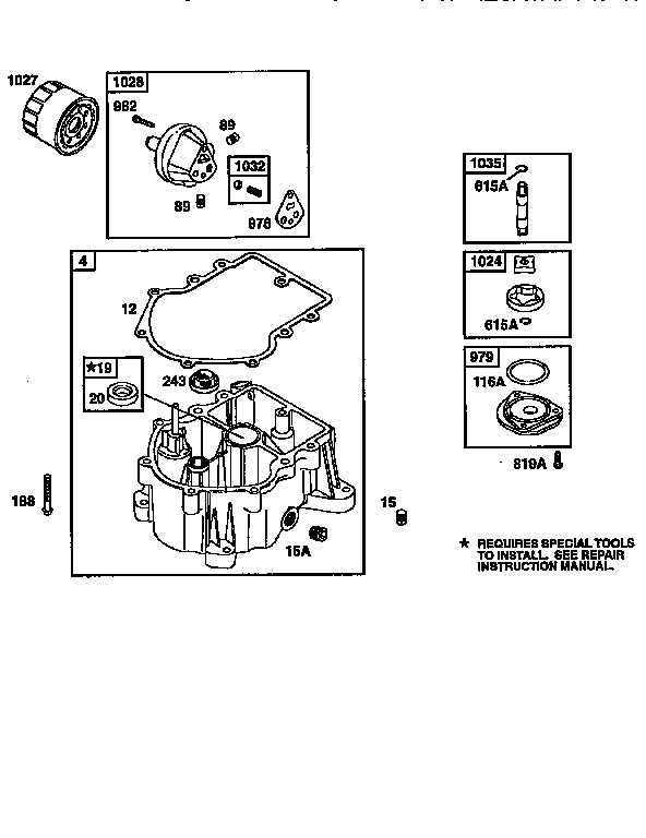 Sump assembly