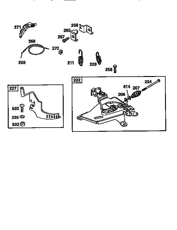Governor parts