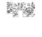 Briggs & Stratton 28Q700 TO 28Q799 crankcase diagram