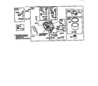 Briggs & Stratton 28Q700 TO 28Q799 carburetor diagram