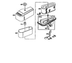 Briggs & Stratton 28Q700 TO 28Q799 air cleaner assembly diagram