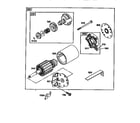 Briggs & Stratton 28Q700 TO 28Q799 starter assembly diagram