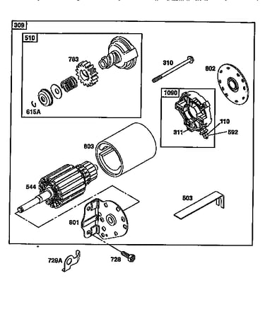 Starter assembly
