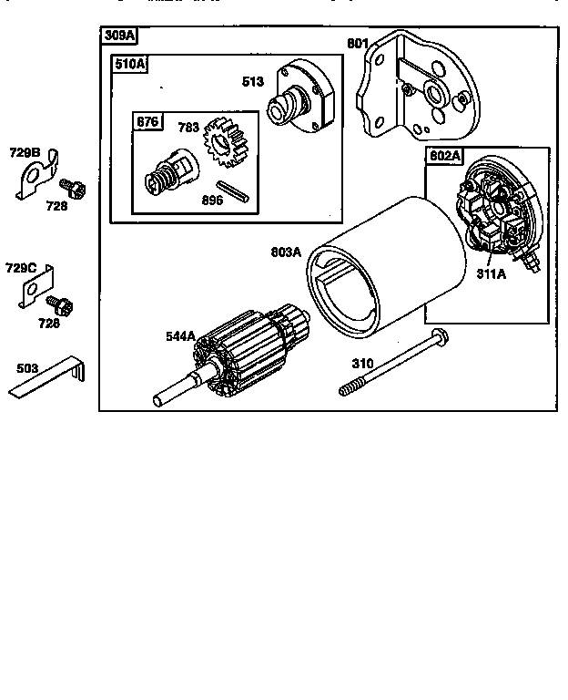 Starter assembly