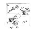 Briggs & Stratton 287700 TO 287799 starter assembly diagram
