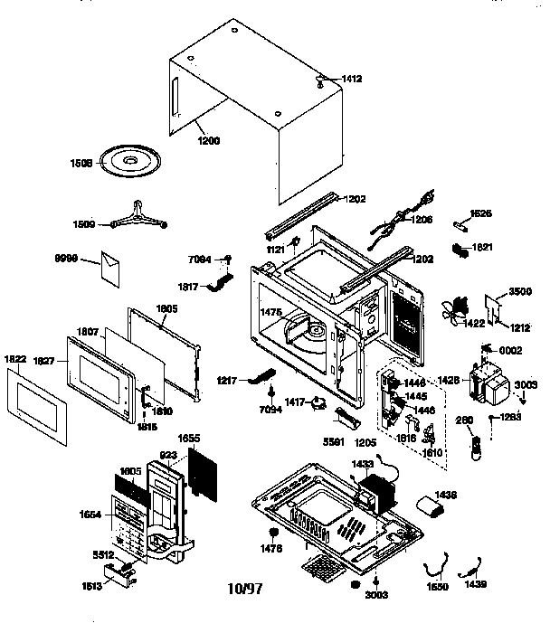 MICROWAVE PARTS