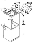 Top and cabinet