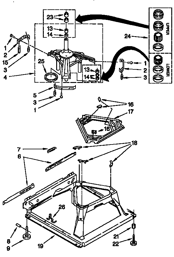 Machine base
