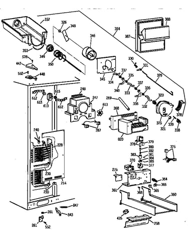 Freezer section