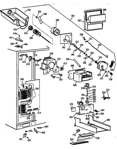 Freezer section