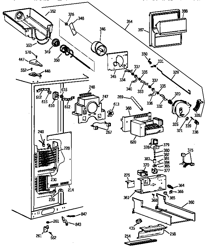 Freezer section