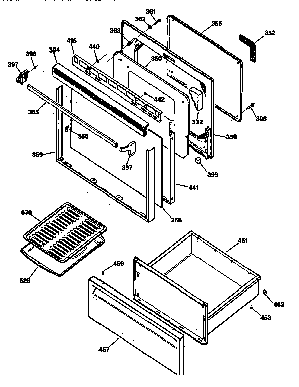 Door & drawer parts