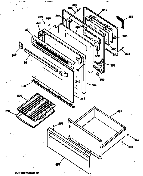 Door & drawer parts