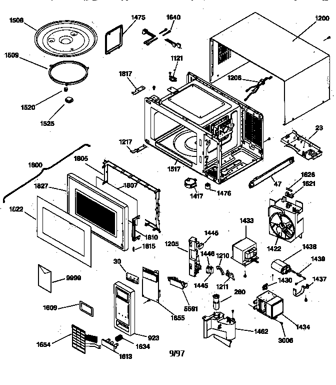 MICROWAVE PARTS