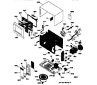 GE JE1250WY01 microwave parts diagram