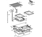 Kenmore 36368285890 shelf parts diagram