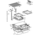 Kenmore 36368287890 shelf parts diagram