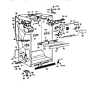 Kenmore 36378282890 cabinet parts diagram