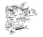 Kenmore 36378297890 cabinet parts diagram