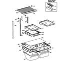 Kenmore 36378967890 shelf parts diagram