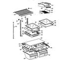 Kenmore 36368595892 shelf parts diagram