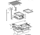 Kenmore 36378477892 shelf parts diagram