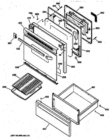 Door & drawer parts