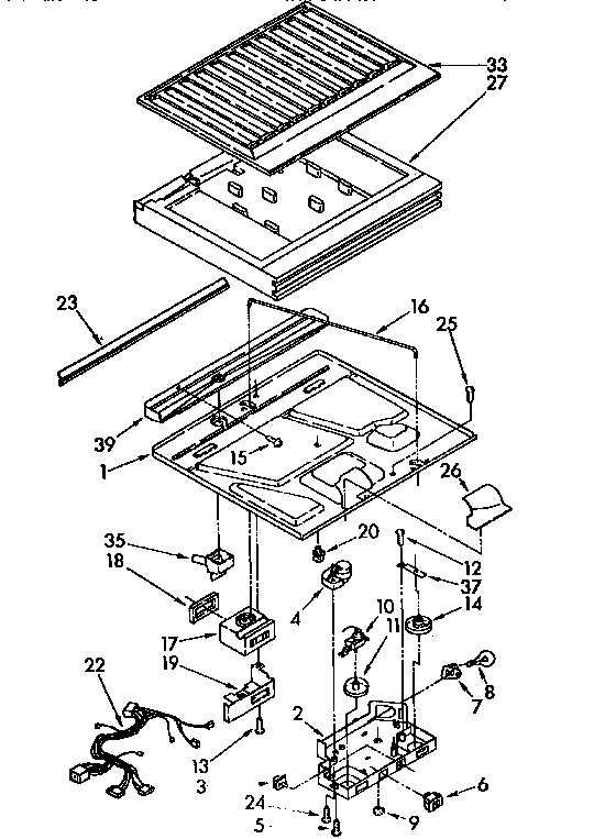 Compartment separator