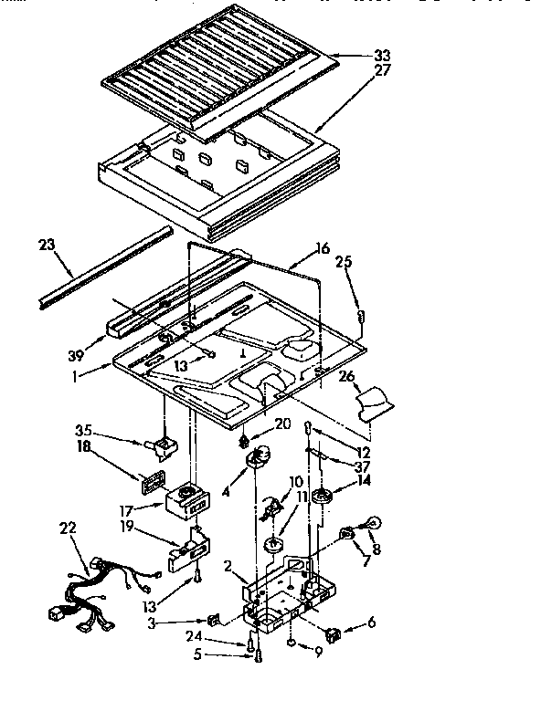 Compartment separator