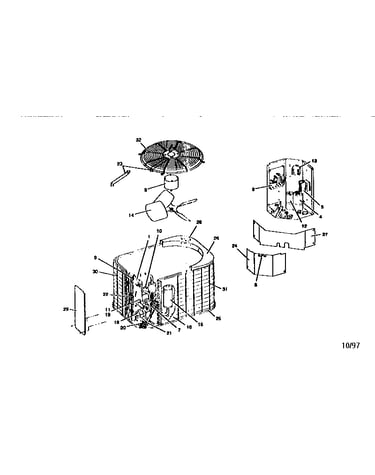 Heat pump outdoor unit