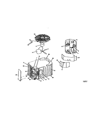 Heat pump outdoor unit