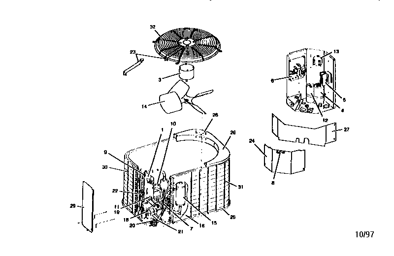 Heat pump outdoor unit
