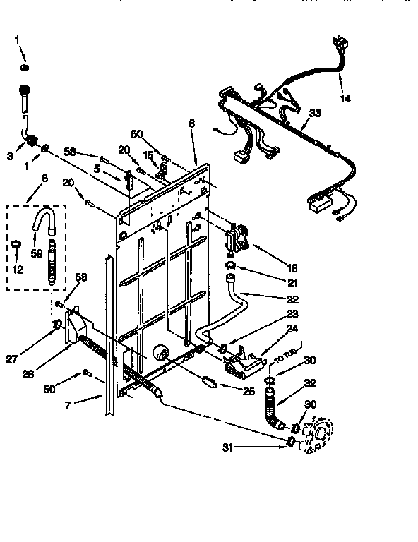 Rear panel