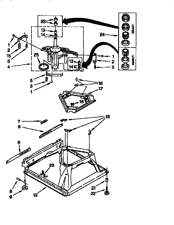 Machine base