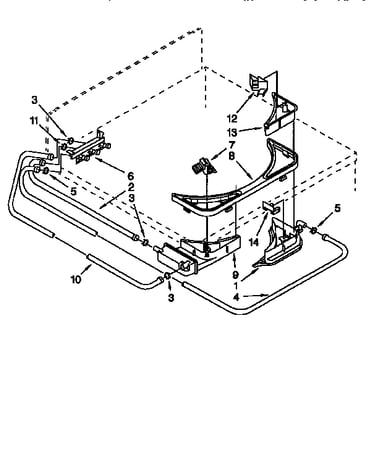 Bleach, detergent and rinse dispenser
